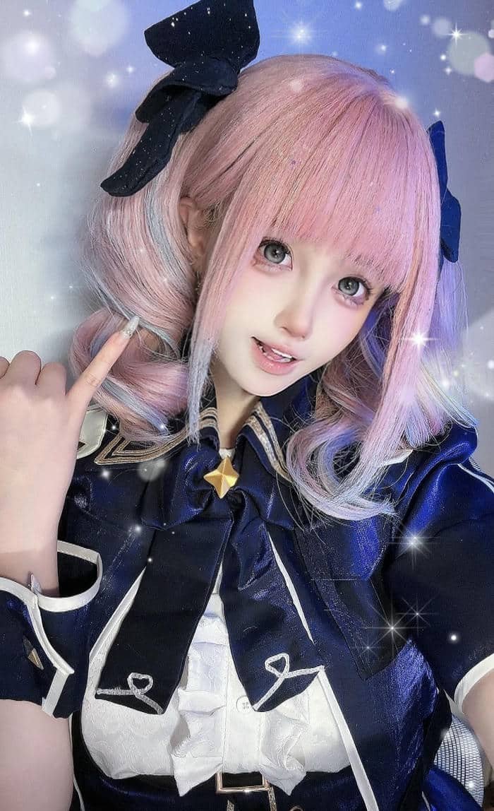 hình ảnh hina cosplay vẻ đẹp thuần khiết