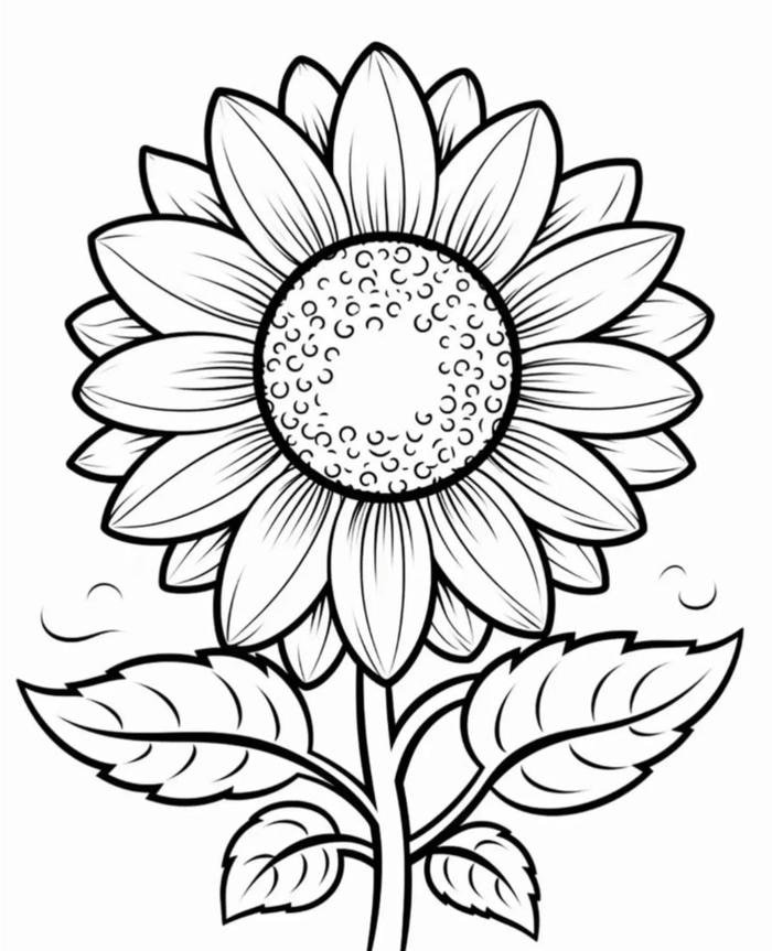 hình ảnh hoa hướng dương tô