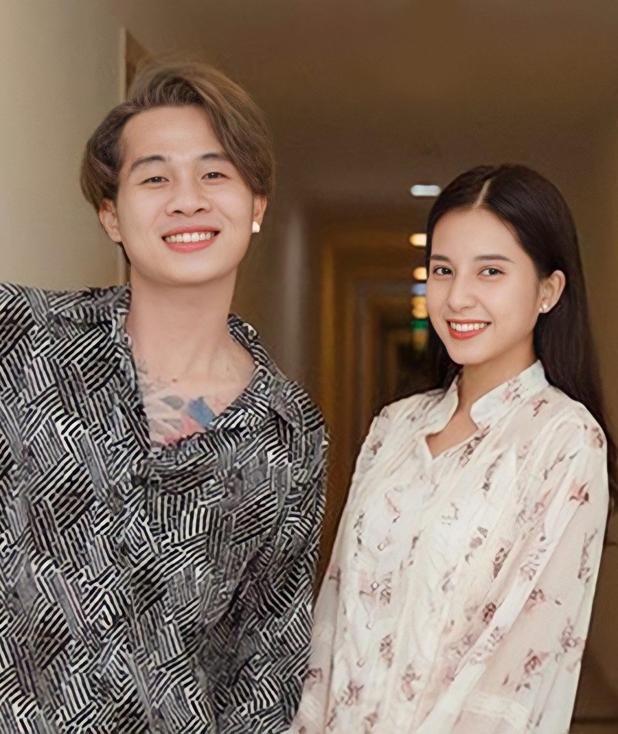 Hình ảnh Jack J97 và Thiên An, cặp đôi từng gây xôn xao dư luận với những lùm xùm tình cảm, ảnh hưởng đến danh tiếng của jack 97 là ai.