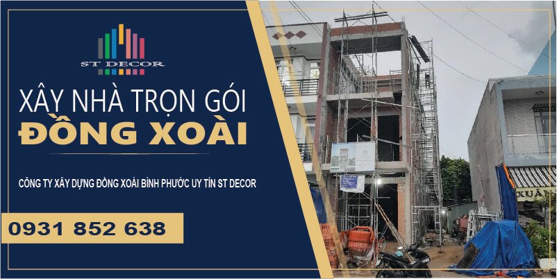 Hình ảnh minh họa dịch vụ xây nhà trọn gói tại thành phố Đồng Xoài, Bình Phước