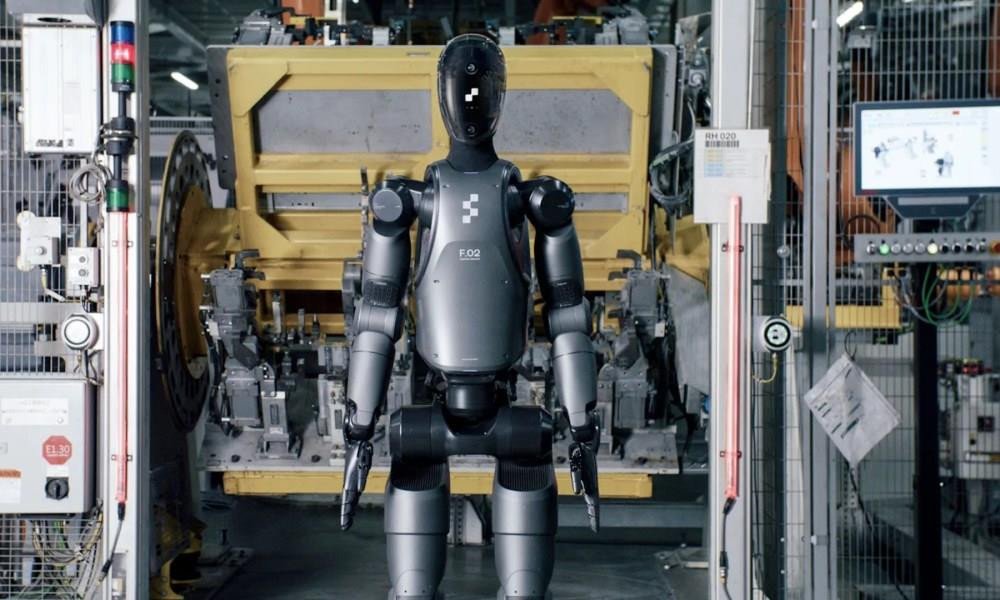 Hình ảnh minh họa robot hình người thực hiện công việc gia đình