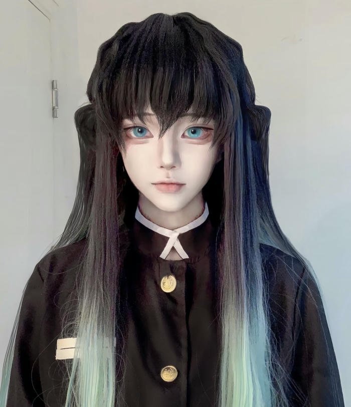 hình ảnh muichiro cosplay chuẩn nhân vật