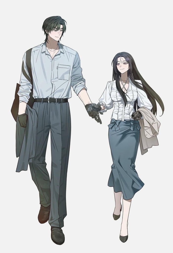 hình ảnh nắm tay anime tình yêu