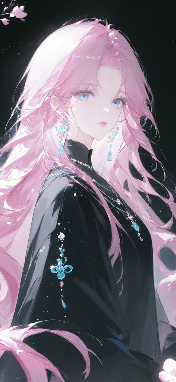 hình ảnh nền anime nữ mỹ cảm tinh giản