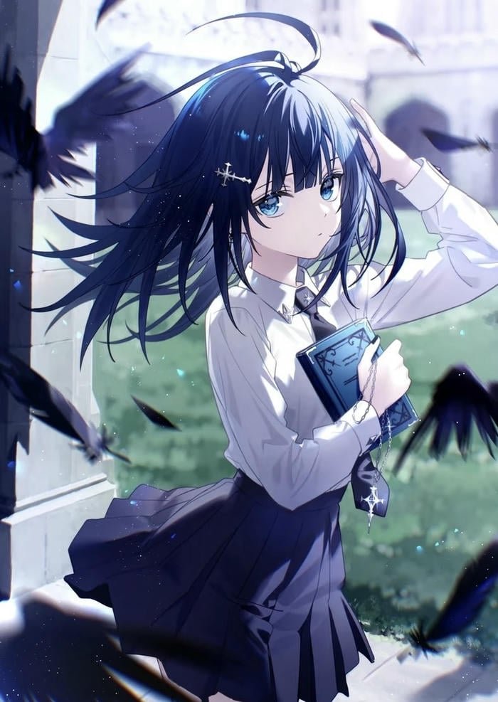 hình ảnh nhân vật anime nữ phong cách truyện