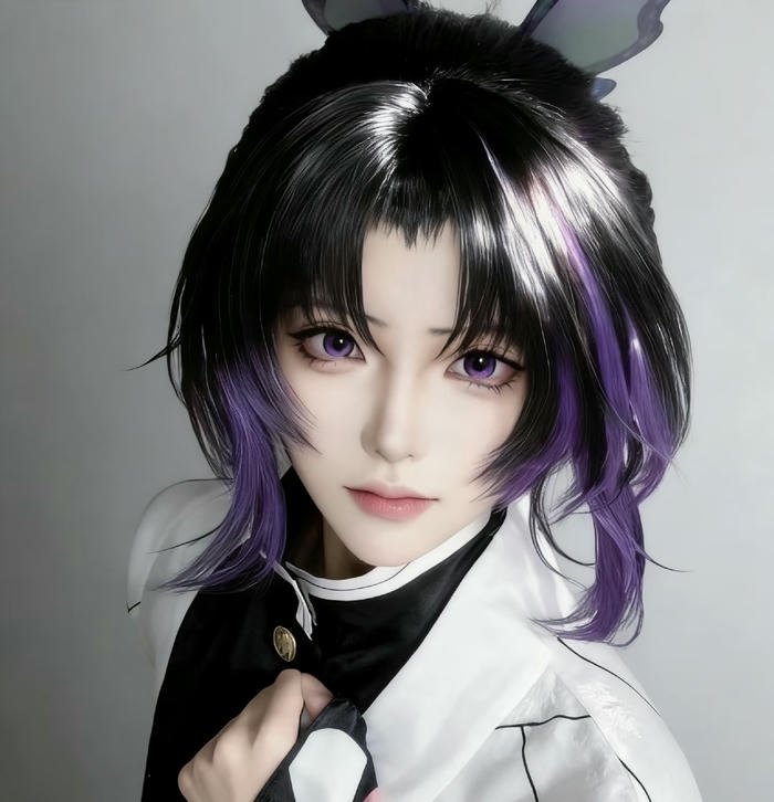 hình ảnh shinobu cosplay siêu xinh