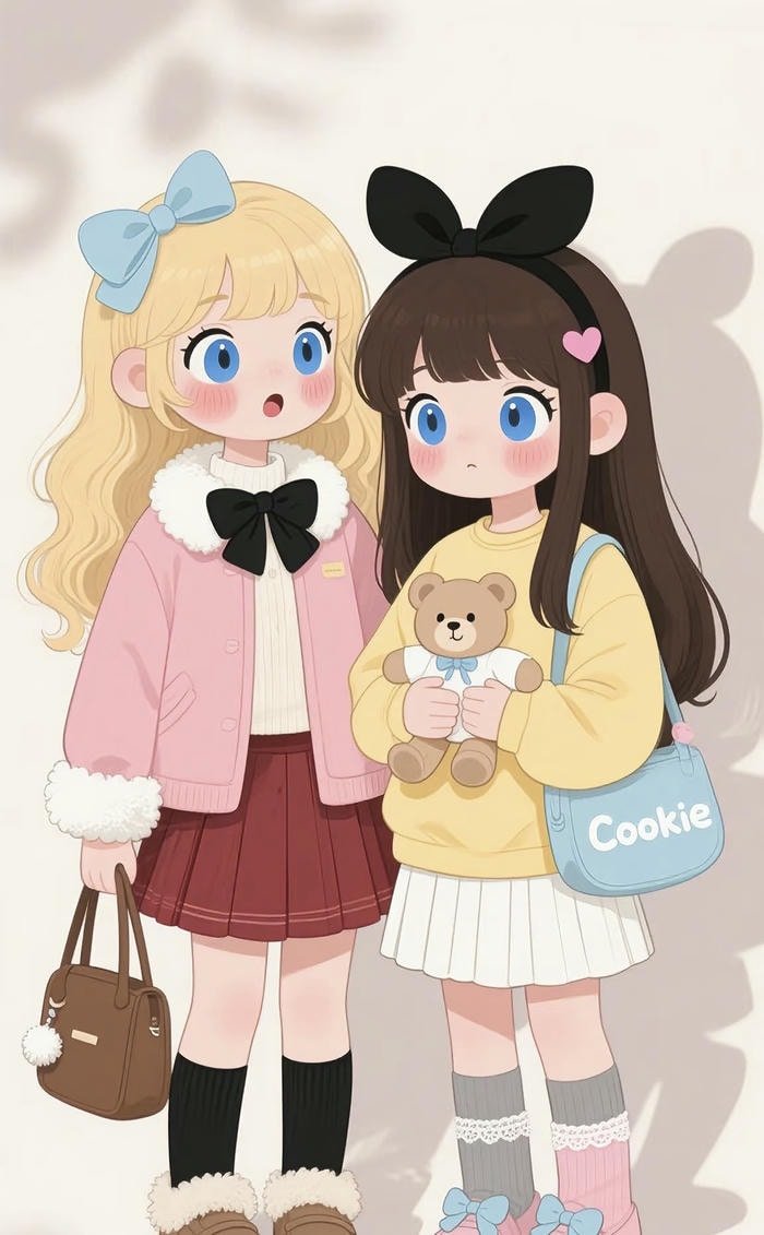 hình ảnh tình bạn đẹp anime