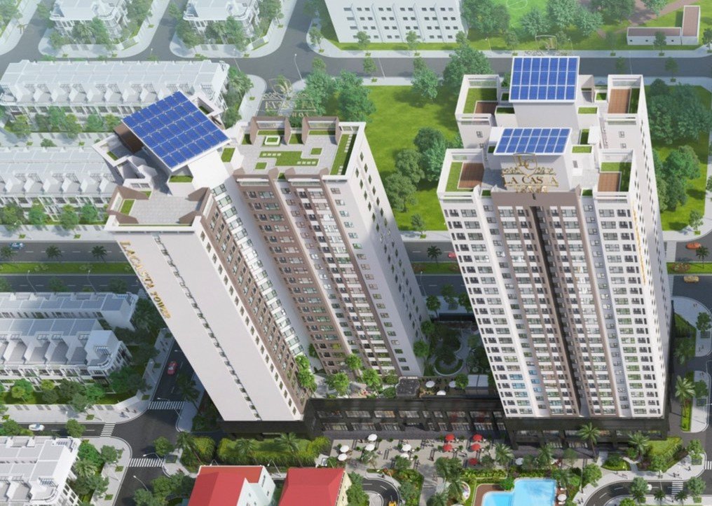 Hình ảnh tổng quan dự án La Casta Hà Đông tại khu vực bất động sản phía Tây Hà Nội