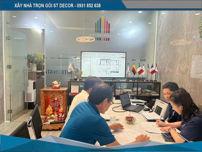 hình ảnh tư vấn xây nhà trọn gói tại Đồng Nai