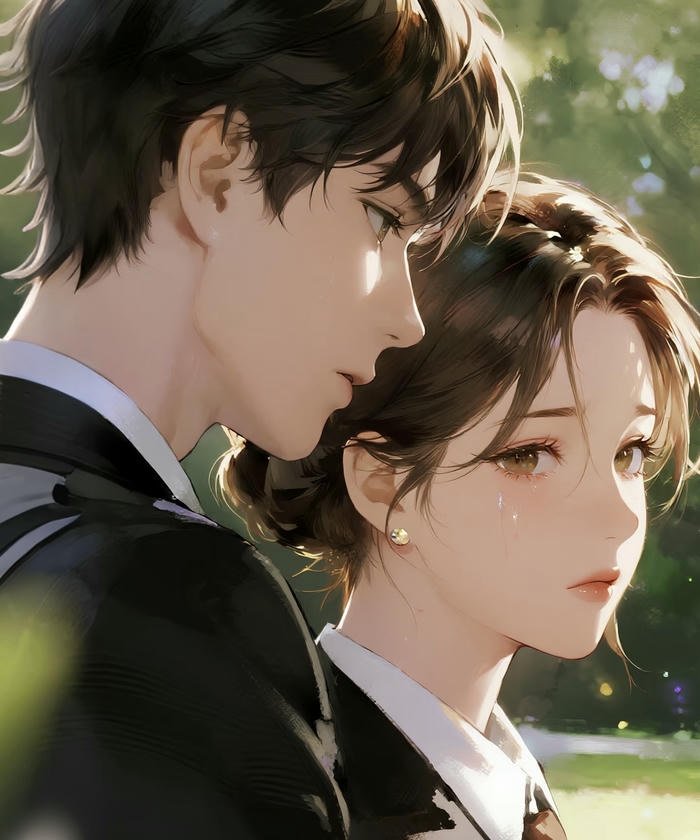 hình anime chia tay buồn trầm