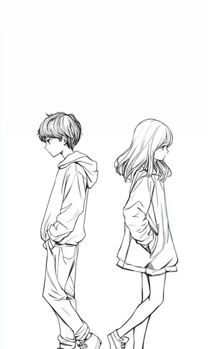 hình anime chia tay cô đơn