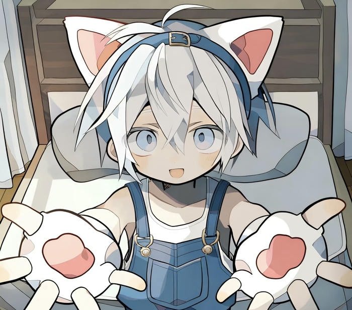 hình anime nam cute dáng vẻ trẻ
