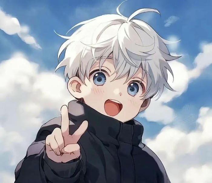 hình anime nam cute nhẹ nhàng