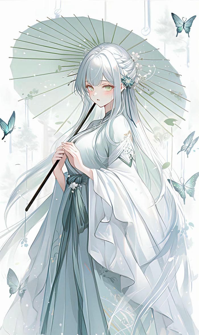 hình anime nữ cổ trang cảm hứng lịch sử