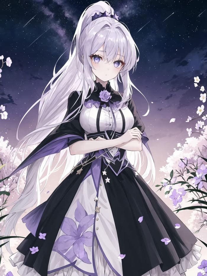 hình avatar anime nữ khung cảnh mộng mơ