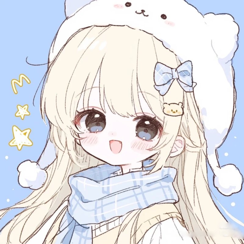 hình chibi nữ cute sáng tạo anime dễ thương đáng yêu