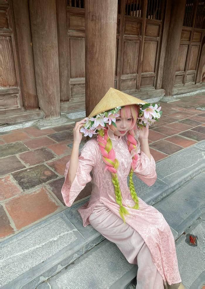 hình cosplay luyến trụ nữ dịu dàng