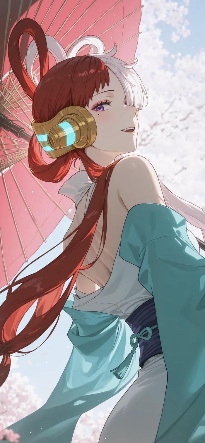 hình nền anime nữ ánh mắt quyến rũ