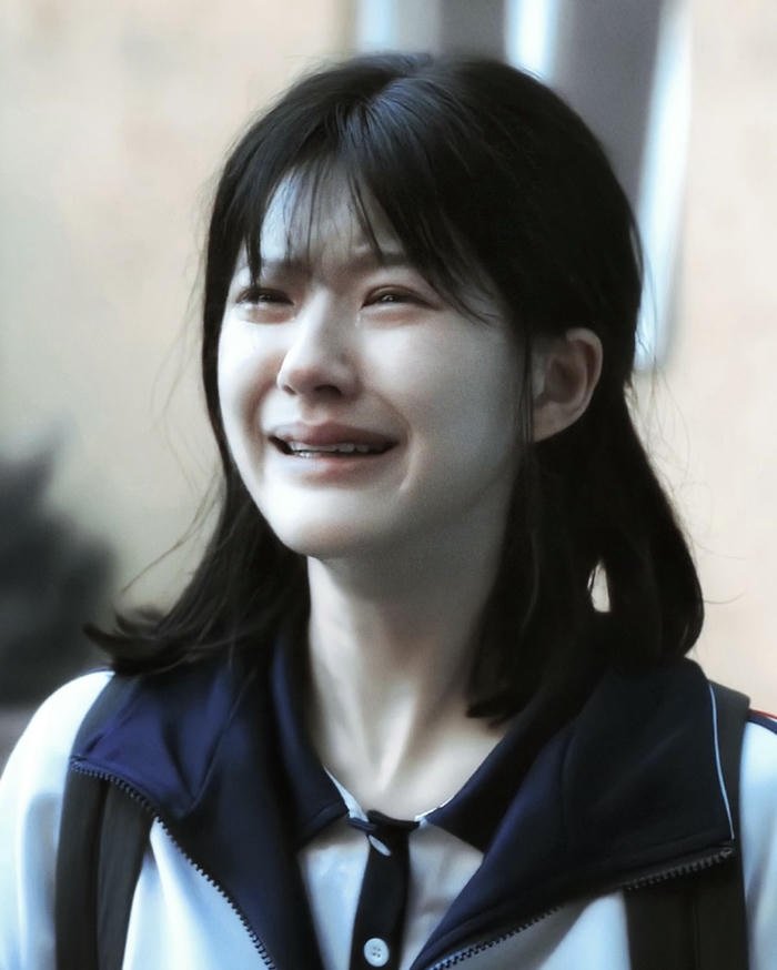 hình nữ khóc tâm trạng thấp