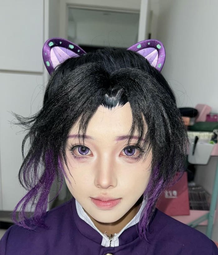 hình shinobu cosplay chi tiết sắc nét