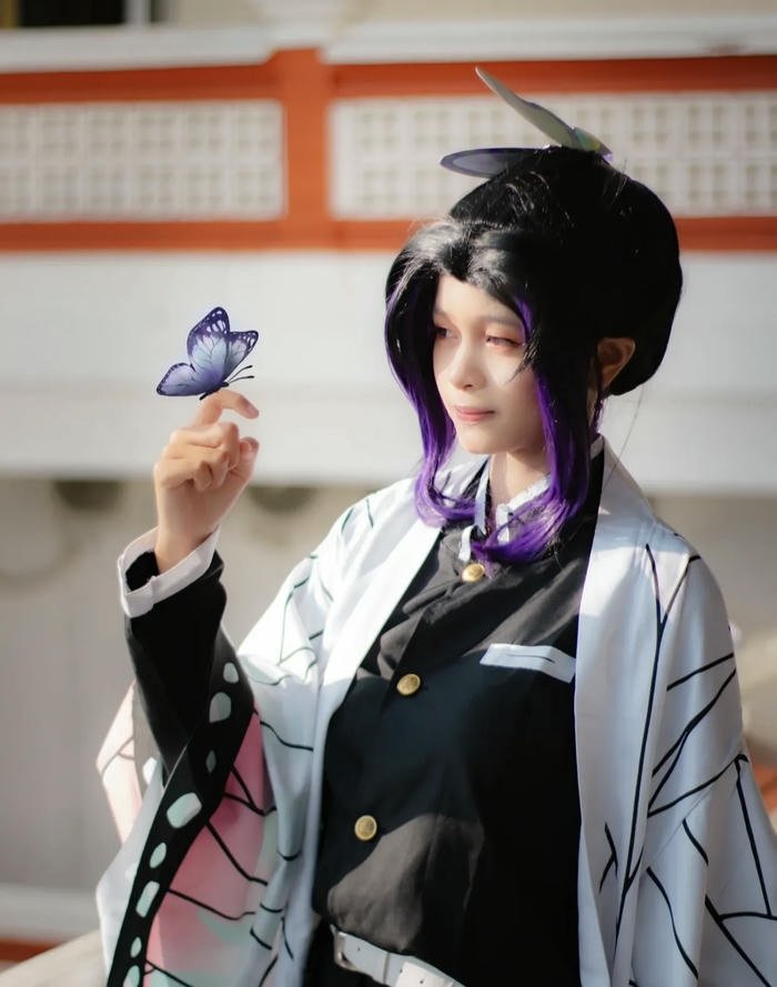 hình shinobu cosplay xinh trong trẻo