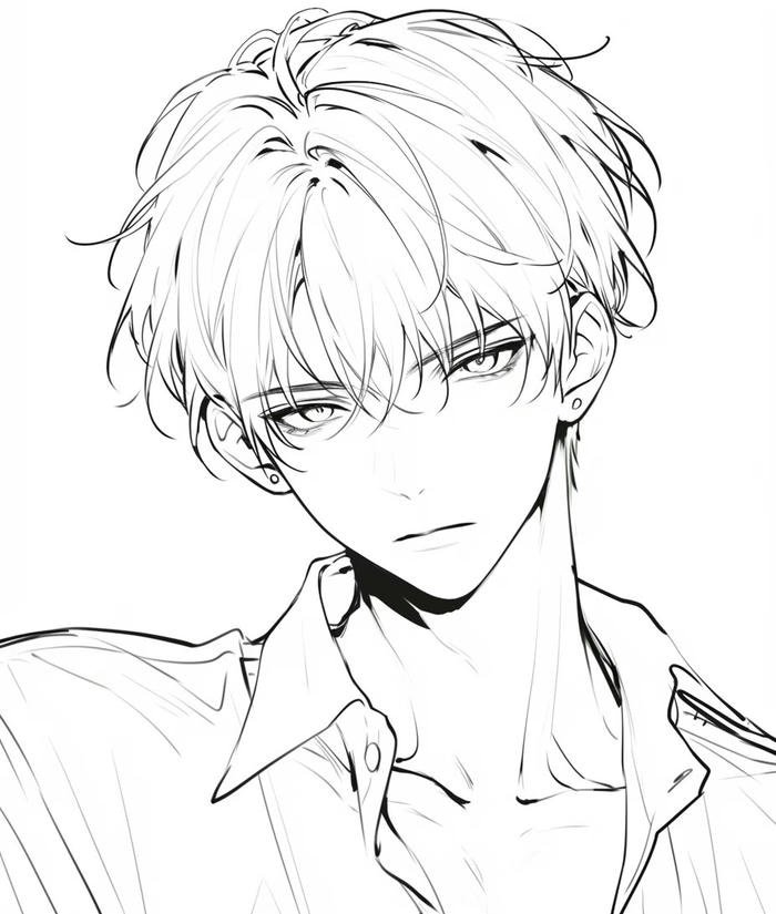 hình tranh vẽ nhân vật anime