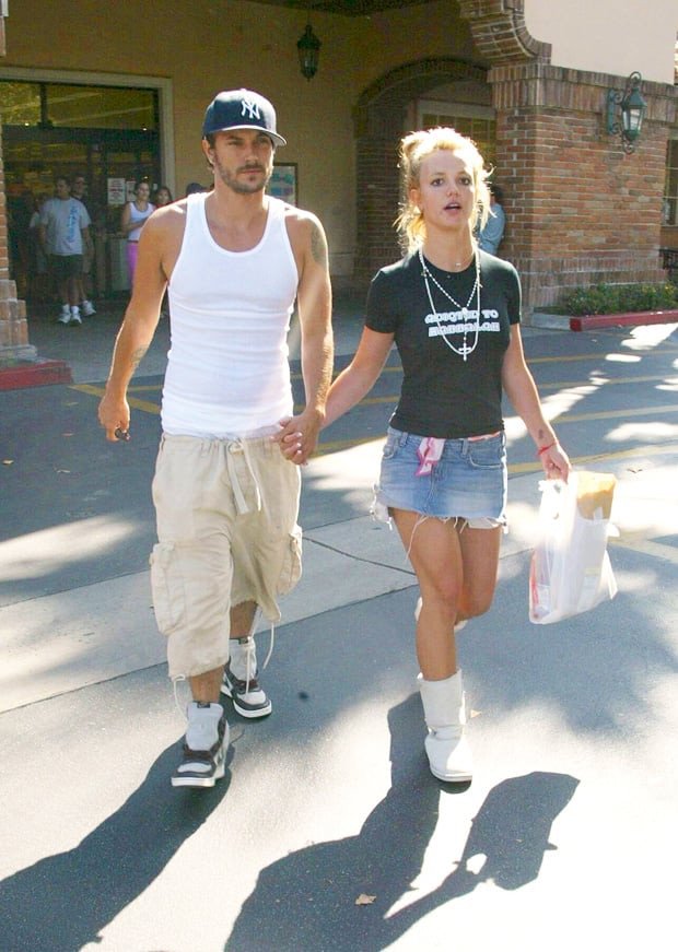 Kevin Federline và Britney Spears thời gian chung sống
