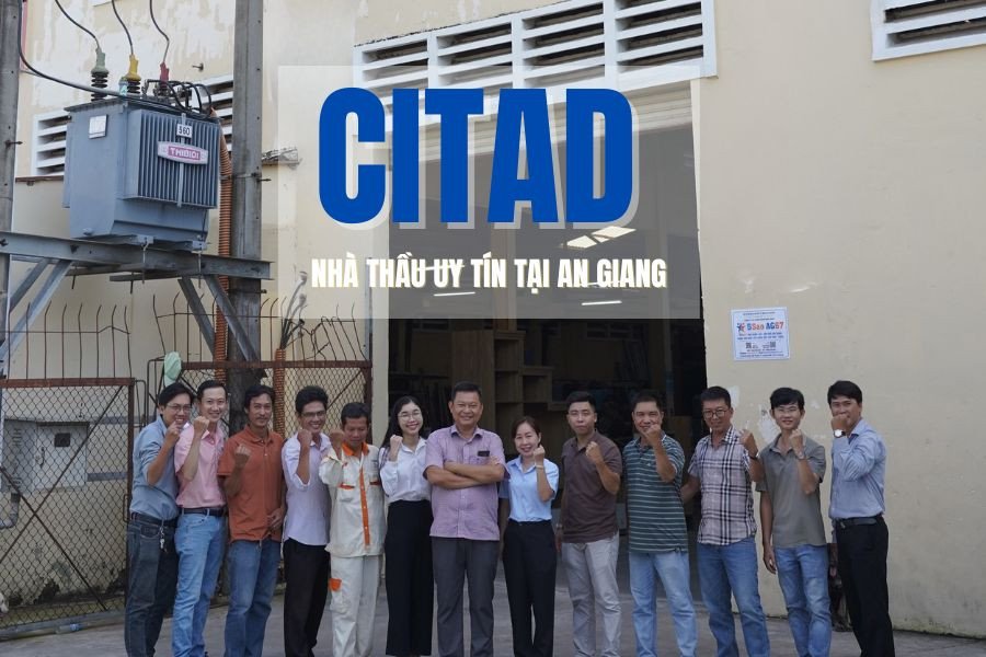Kiến trúc công trình dân dụng do CITAD thi công trọn gói