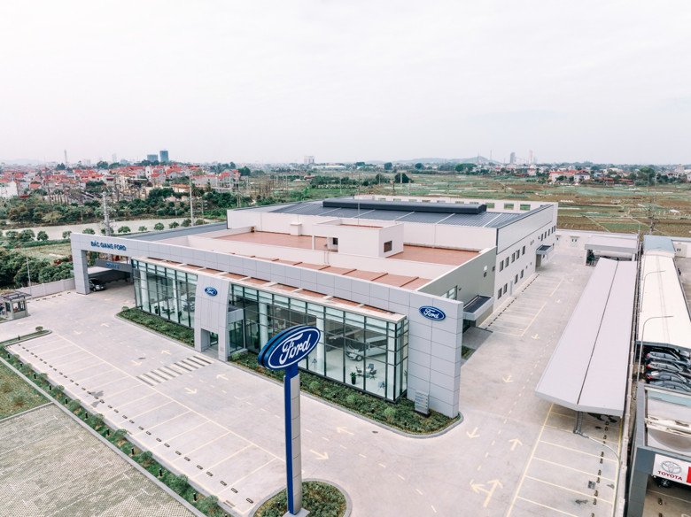 Kiến trúc hiện đại của Đại lý Ford tại Bắc Giang