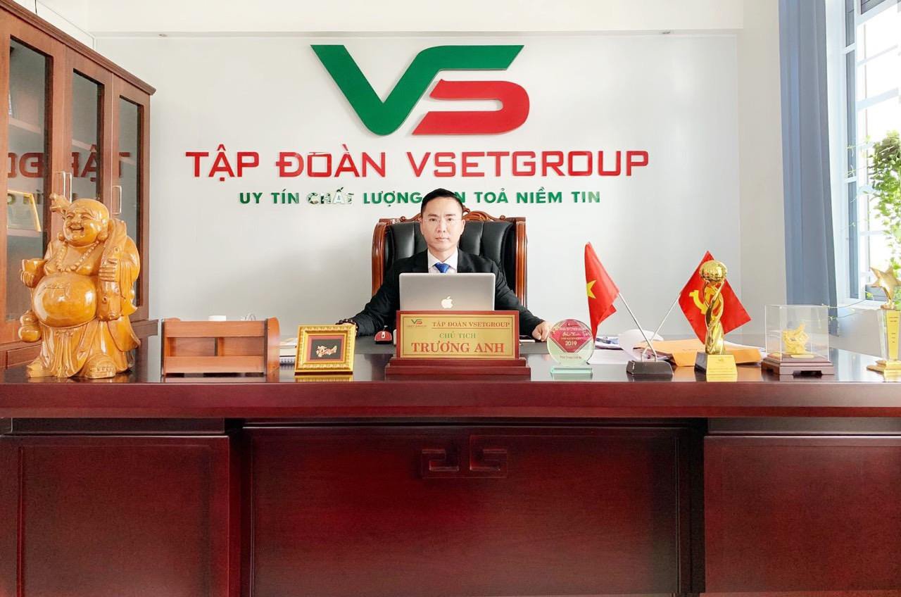 Logo Tập đoàn VsetGroup bị UBCKNN xử phạt vì vi phạm chứng khoán