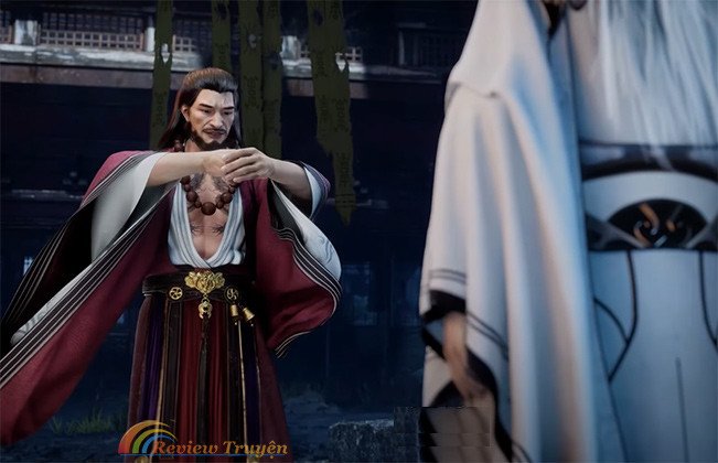 Mặc Trí mang lễ vật từ Xuất Vân Quốc đến bái kiến tân Thánh Hoàng Vương Lâm