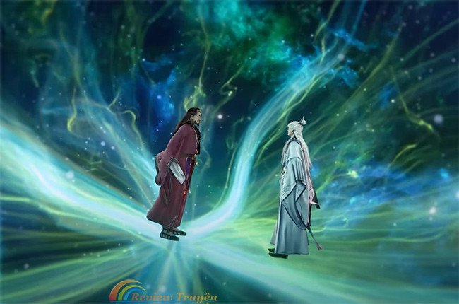 Mặc Trí và Vương Lâm ngồi đàm đạo trong miếu hoang, khởi đầu tình bạn trong Tiên Nghịch