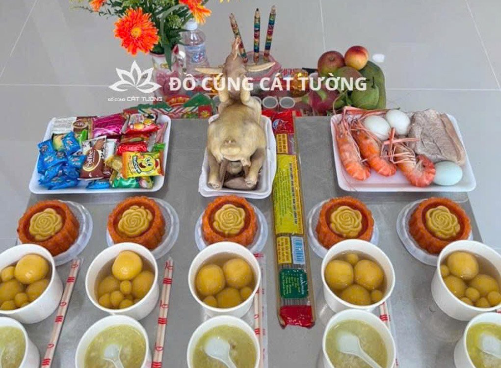 Mâm lễ cúng động thổ xây nhà