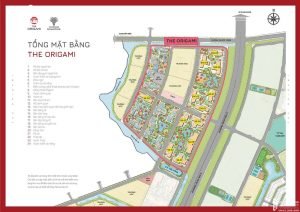 Mặt bằng và giá bán căn hộ Origami Vinhomes Quận 9