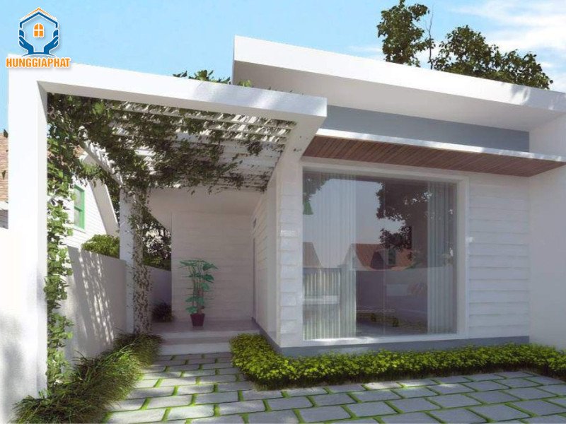 Mẫu bản vẽ kỹ thuật và bố trí không gian cho nhà cấp 4 với ngân sách xây nhà 30 triệu