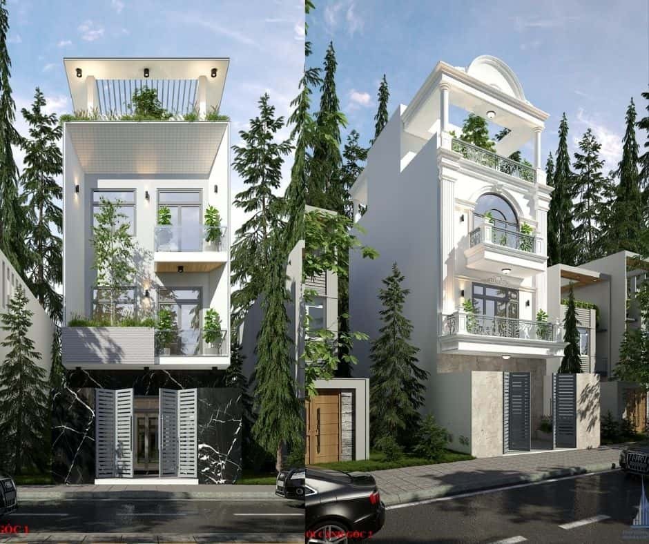 Mẫu biệt thự cao cấp và sang trọng với hồ bơi hiện đại