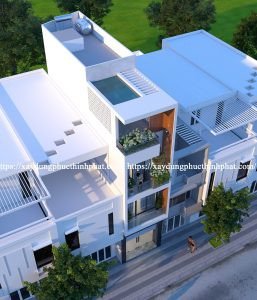 Mẫu nhà phố hiện đại tại Thủ Dầu Một