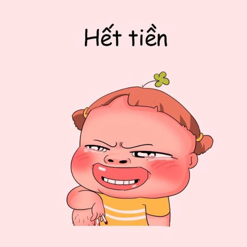 meme avatar biểu cảm buồn cười