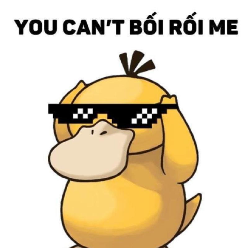 meme avatar phong cách ngầu hài hước