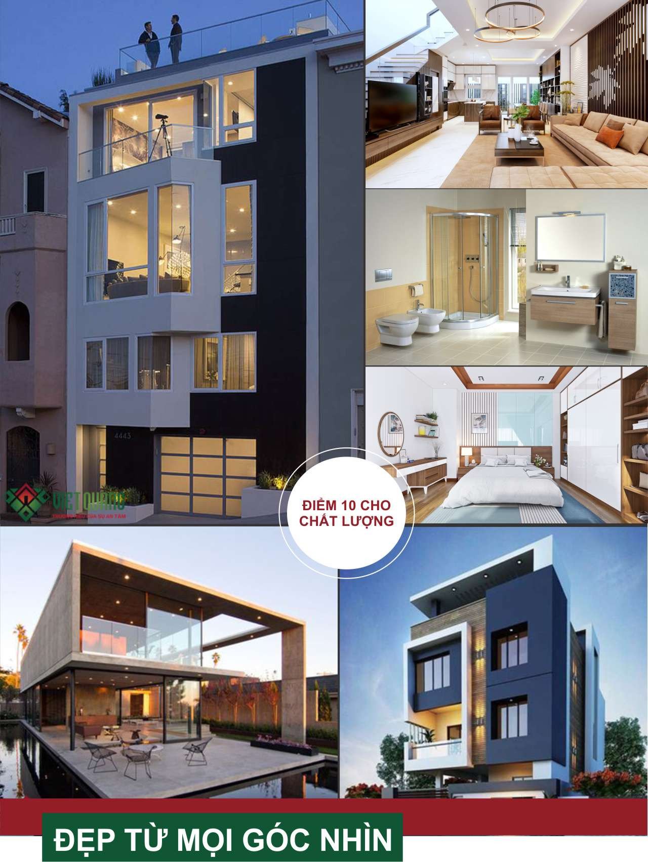 Mô hình nhà phố hiện đại tại Quận 2