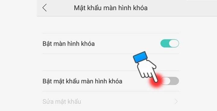 mở khóa điện thoại Android khi quên mật khẩu
