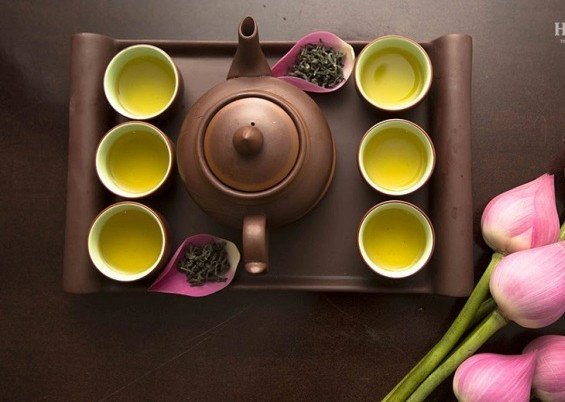 Mô tả quy trình chế biến lá trà xanh Thái Nguyên tại Tân Cương