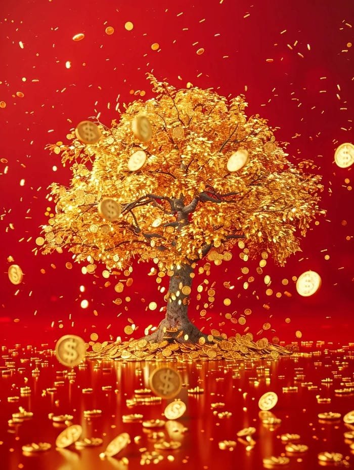 nền tài vận mạnh hình nền thu hút tiền bạc mệnh hỏa