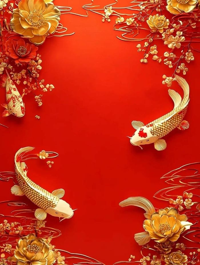 nền vượng tài khí hình nền thu hút tiền bạc mệnh hỏa