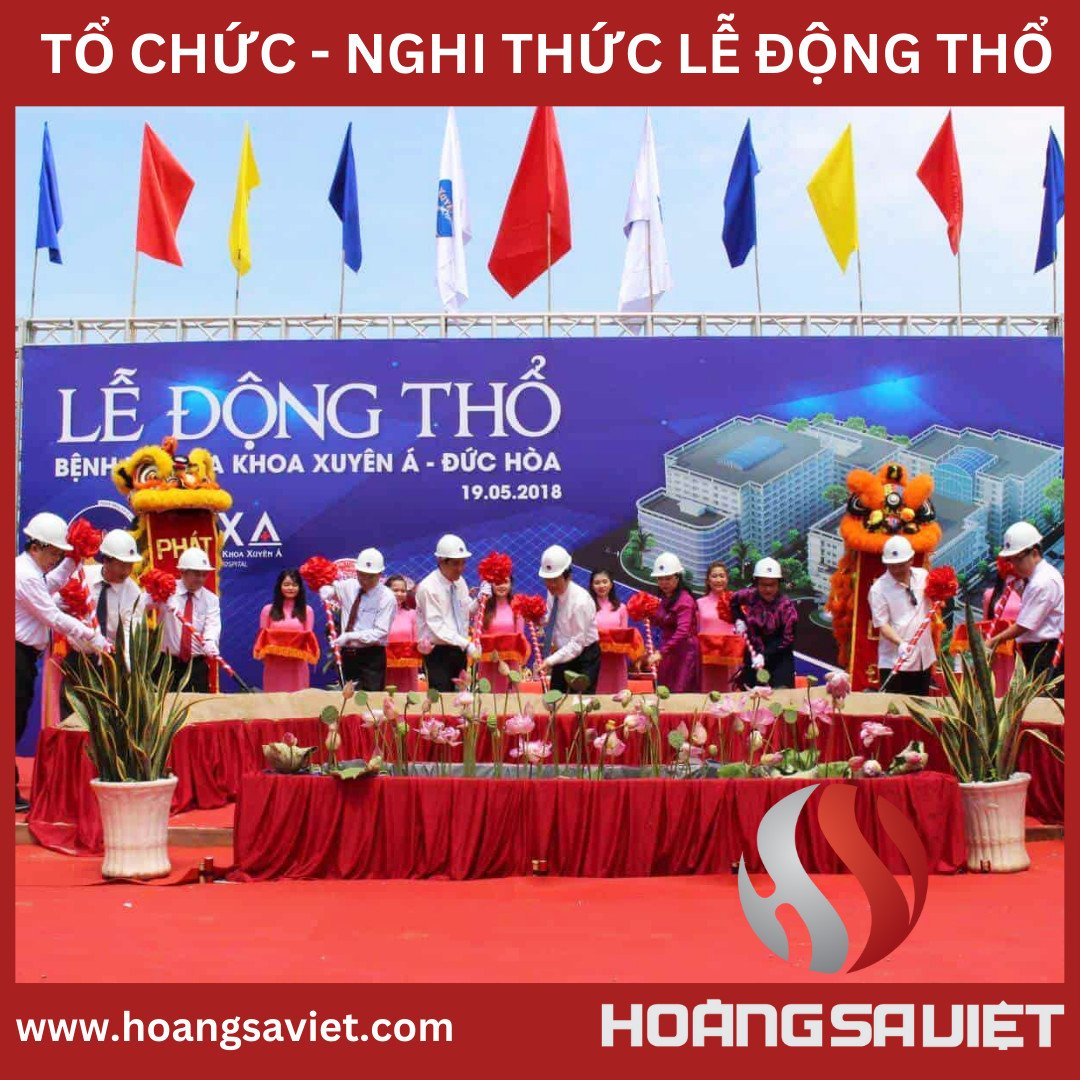 Nghi thức lễ cúng động thổ cho công trình lớn