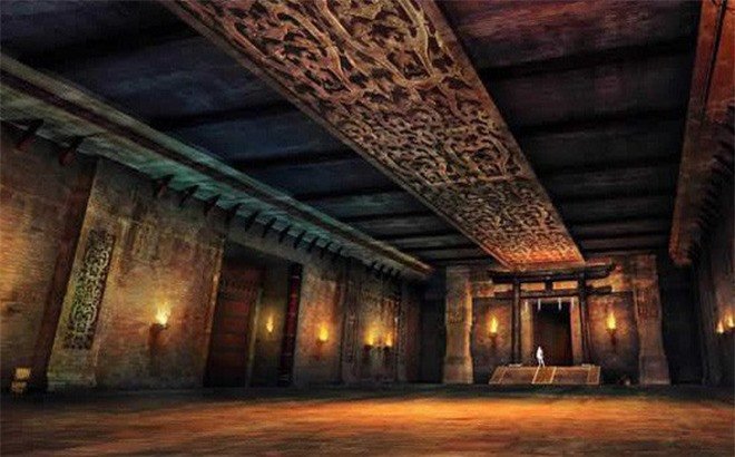 ngọn đèn vĩnh cửu trong lăng mộ cổ, chiếu sáng hàng thiên niên kỷ đầy bí ẩn