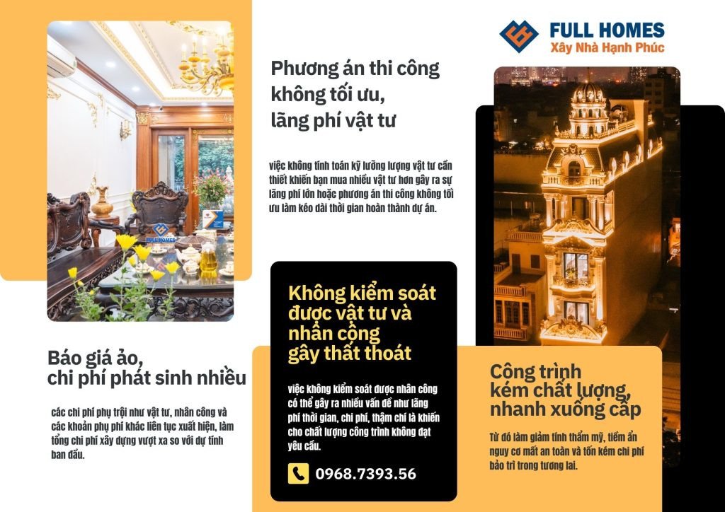 Người dân lo lắng khi tìm đơn vị nhận xây nhà trọn gói