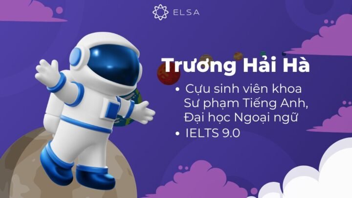 Trương Hải Hà là cựu sinh viên khoa Sư phạm Tiếng Anh đạt 9.0 IELTS
