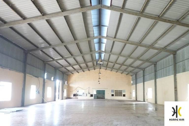 Nhà xưởng diện tích 100m2 được thiết kế và xây dựng nhỏ gọn, tối ưu chi phí đầu tư