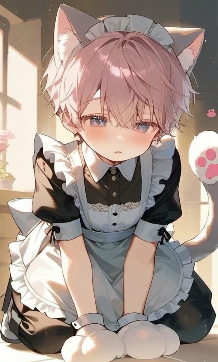 những ảnh anime hầu gái phục trang đẹp hiếm